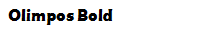 Olimpos Bold